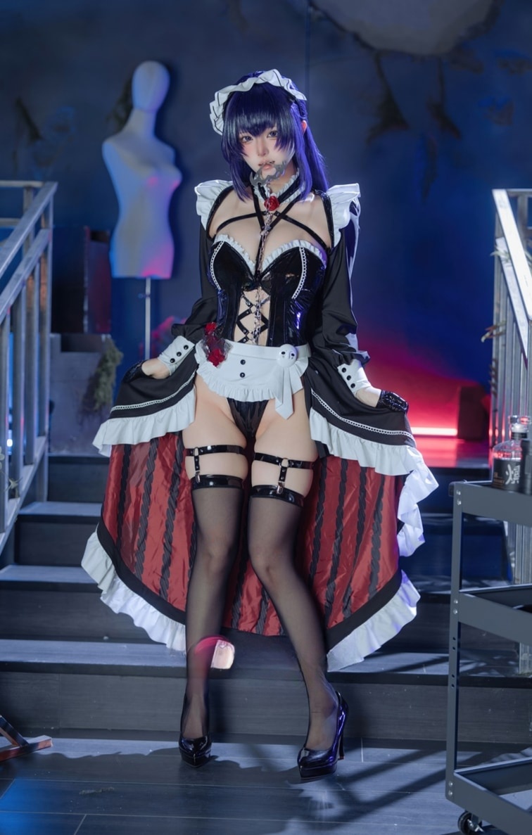 屿鱼 NO.090 Nikke胜利女神 米哈拉·咖啡女仆